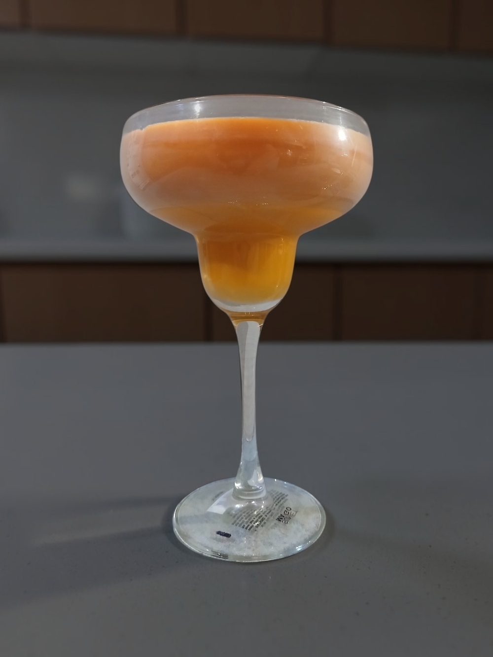 Martini Glass Sunset Mango Candle